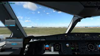 X-plane 12 A330 check list from cold & dark