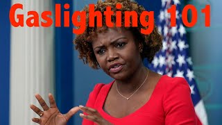 Gaslighting 101: Karine Jean-Pierre! Episode #2 With Megyn Kelly!!