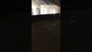 ABANDONED CHURCH BALCONY HOLES IN FLOOR #shorts #abandoned #urbex #church #scary #urbanexploration