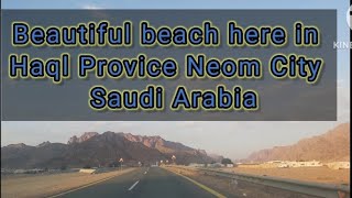 Magagandang Beach sa Haql provice Saudi Arabia