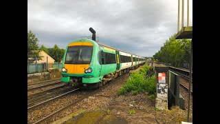 Trains at South Croydon 31/08/19