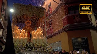 Petalada a  Nuestra Madre y Señora del Amparo en los cuatro cantillos  #semanasanta2023 4K UHD