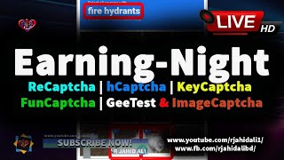 LIVE:  Earning Proof -Night: Done Work at 20-30 minute & Earn 0.1$ in 2captcha➜Online Data Entry