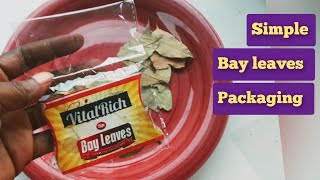 Bay leaves packaging