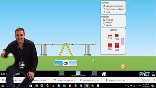 Simulador simulation phet palancas universidad de colorado