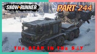 The Star In The Sky Deliver To The Airport | SNOWRUNNER Gameplay | Skondegay