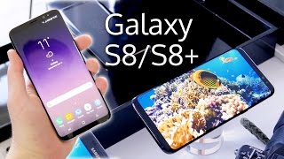 Samsung Galaxy S8 och S8+ handson – gigantiska skärmar och fullpackat med ny teknik