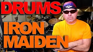 Prodigal Son - IRON MAIDEN - Drums!