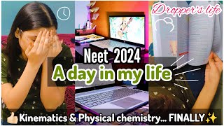 Neet 2024 A day in my life Study vlog dealing with backlogs 🥲 PW Yakeenian