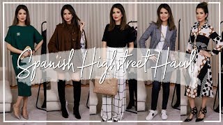 HIGH STREET & DESIGNER TRY-ON HAUL & STYLING IDEAS | Spanish Spring Edit | JASMINA PURI