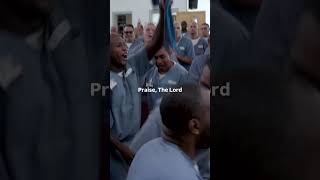 300 inmates have found Freedom in Jesus!! #jesus #worshipmusic #bible #jesusshorts #jesusstillsaves