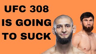 I'm not excited for UFC 308.