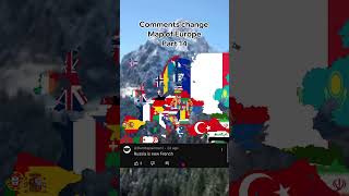 Comments change map of europe||part 14 #geotube