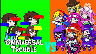 omniversal trouble vs my little pony equestria girls 2.0 especial de Halloween 🎃 mod sonic.exe 2.0