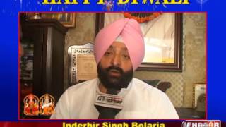 Inderbir Singh Bolaria | Deepawali Wishes| Khabar Har Pal India