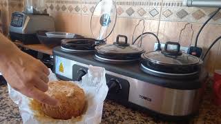 TOWER TRIPLE SLOW COOKER SEGUNDA PRUEBA