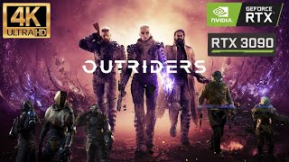 Outriders Short Gameplay Using RTX 3090 x Ryzen 9 x X570 | Lian Li | 4K 60 FPS PC Ultra