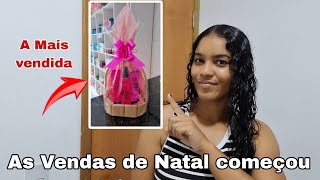 AS VENDAS DE NATAL COMEÇOU 🙏🚀 VENDENDO MUITAS CESTAS NA LOJA