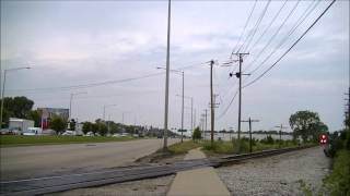 1080p HD: CN C40-8W 2181 East, a CN Unit Ethanol Train - East of Addison IL