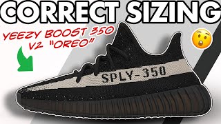 Sizing Guide for  YEEZY 350 v2 "OREO" (2022) - Watch before ordering the Yeezy 350 v2 Oreo #shorts