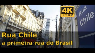 WALK BAHIA【4K】: Rua Chile (Salvador - Bahia)