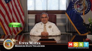 Message from MO State Treasurer Vivek Malek to The 2024 K-12 regional Science Fair Student Entrants