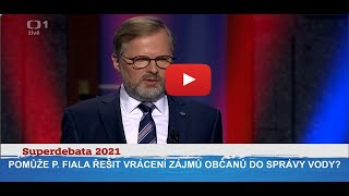 Lidem nebudeme zvyšovat daně: Fiala za ODS-KDU-TOP09 veřejně před volbami SUPERDEBATA 2021