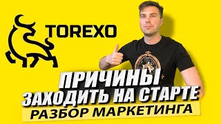 TOREXO   причины заходить на старте |Обзор маркетинга