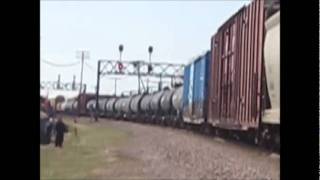 Railfanning In Rochelle Illnois 3-19-11 Part 1