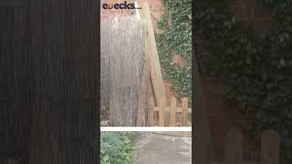 eDecks Fence - #garden #transformation #beforeandafter