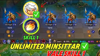 VALE SKILL 1 SHIFTING WIND‼️✅ | HOW TO USE VALE 1 WITHIN 5 MINUTES |UNLIMMITED MINOSTTAR HACK😱🔥💯