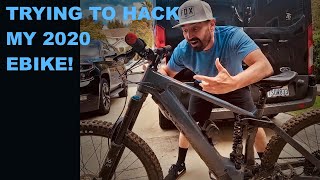 I tried to Hack My 2020 Ebike!!