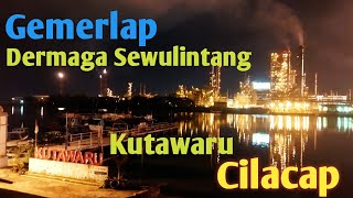 SUASANA MALAM DERMAGA SERIBU BINTANG KUTAWARU CILACAP#wisatamalam#pesonaindonesia#wisatacilacap