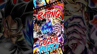 Rating EVERY Gogeta Unit from WORST to BEST! | Dragon Ball Legends Ranking Part.4