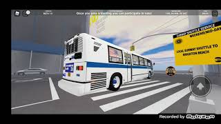 MTA Q Shuttle Bus Action @ Coney Island - Stilwell Avenue