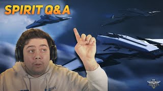 Star Citizen Crusader Spirit Q&A