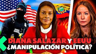 La Conexión Entre Diana Salazar y Estados Unidos:  ¿Influyó en las Elecciones de Ecuador?