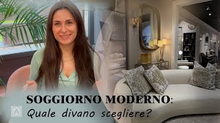 Soggiorno Moderno Quale Divano scegliere