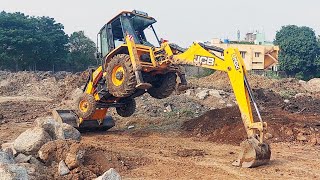 JCB 3DX Freestyle Stunt Video | Amazing Construction Equipment Stunts | Jcb world