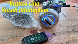 servis perbaikan keyless nine susah hidup dan lampu ring redup