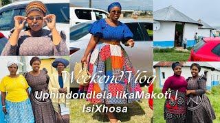 Travelling home Engcobo | Uphindondlela lukamakoti | Makoti duties I Church | EC YouTuber