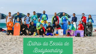 Escola de bodyboarding Recreio I Dia de treino