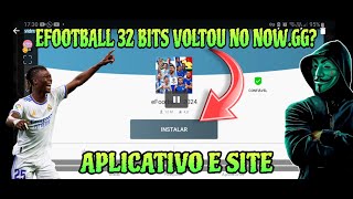 O EFOOTBALL 32 BITS VOLTOU NO NOW.GG? O APLICATIVO ESTÁ FUNCIONANDO? VEJA O VÍDEO E ENTENDA!