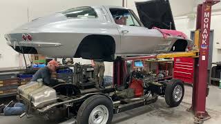 1963 Corvette Split Window Frame Off Restoration