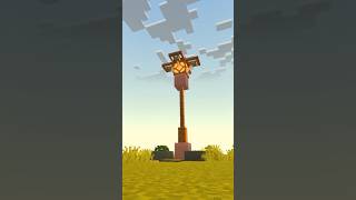 Minecraft decorated ,LAMP POST" 🏮 #shorts #minecraft #viral