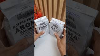 Ngopi Pagi: Kopi Aroma Bandung Robusta & Arabika Toraja Unboxing