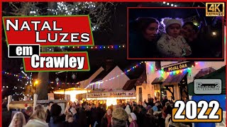 Natal Luzes Em Crawley