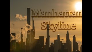 Manhattan skyline close up 4k YT