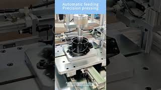 Automatic feeding,bearing press-fit#machine #precisionmanufacturing #chinafactory #pressmachine