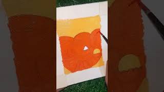 ||Ganpati painting|| ganesha acrylic painting||#art #karabi #trending #shortvideo #ganeshchaturthi#